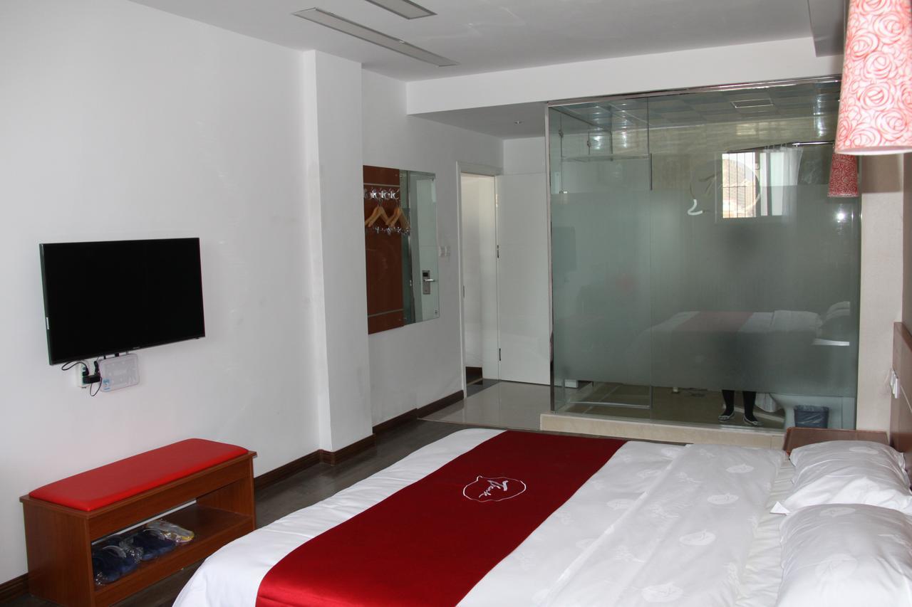 Thank Inn Chain Hotel Shandong Liaocheng Economic Development Zone Jiuhe Community Eksteriør bilde